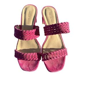 Pelle Moda Ralli Sandals Magenta 7.5